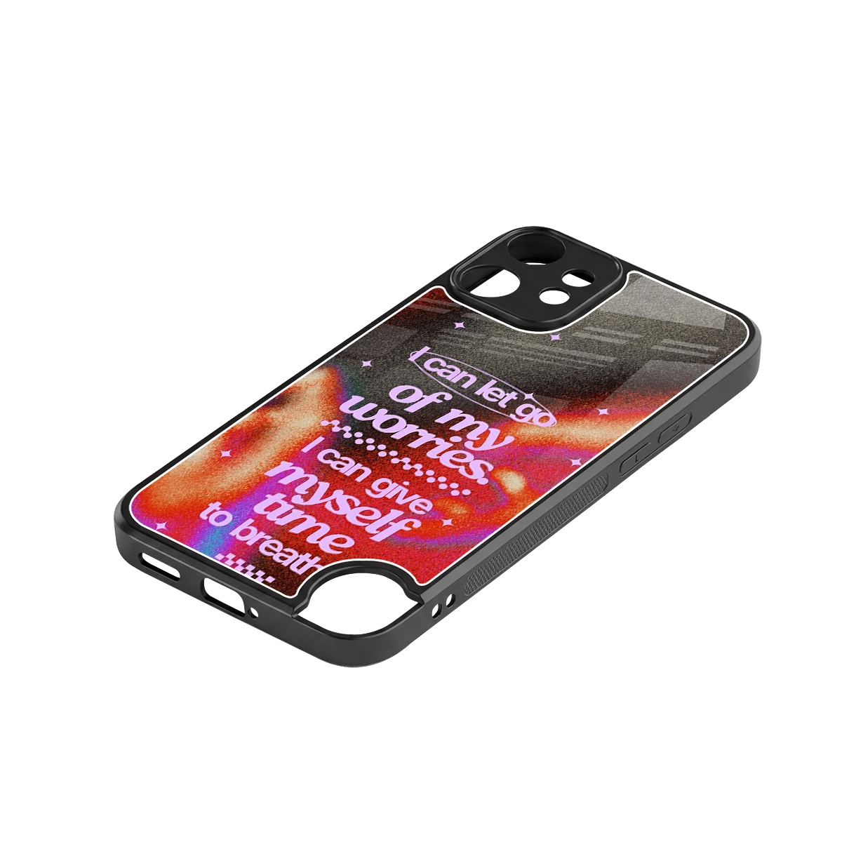 No Worries stylish phone case for cmf nothing phone 2 pro | glossy glass and slim fit