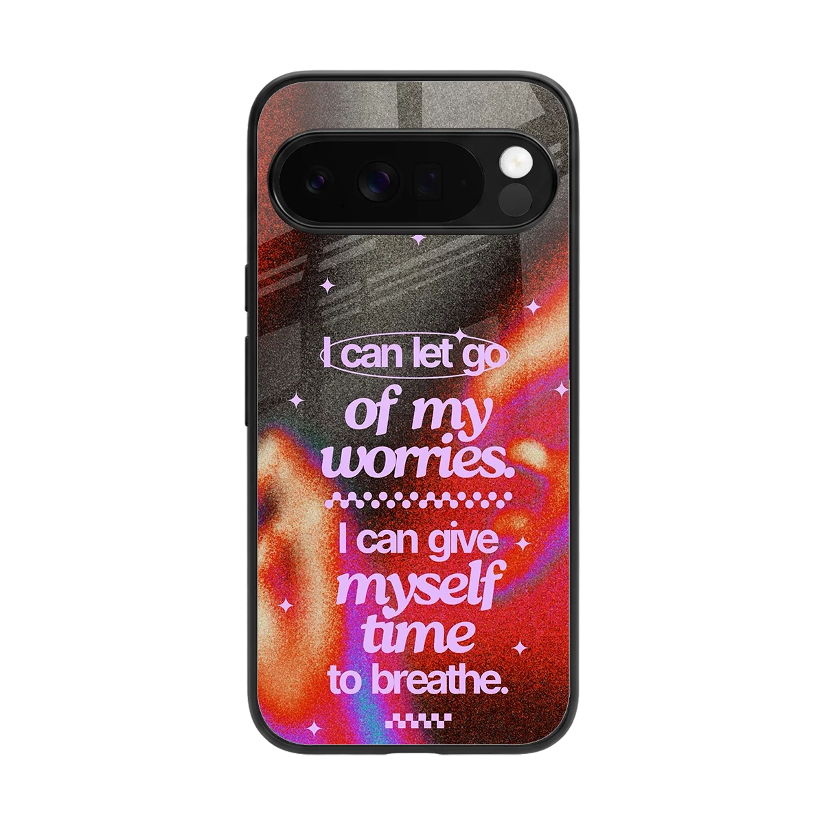 No Worries back phone cover | glass case for google pixel 10 pro xl