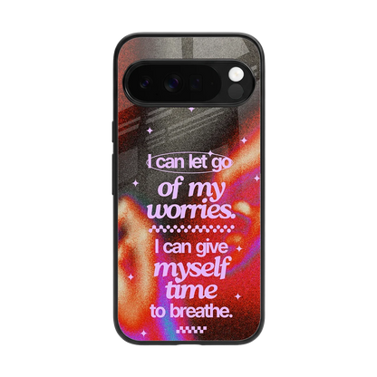 No Worries back phone cover | glass case for google pixel 10 pro xl