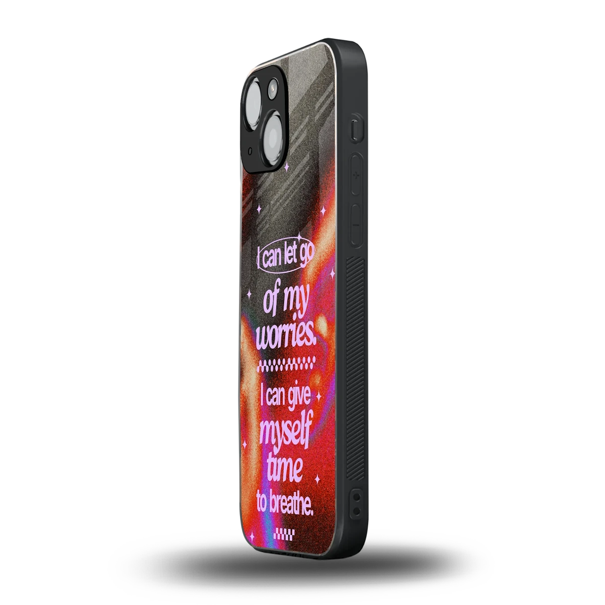 No Worries iphone 13 mini mobile cover | shockproof glass phone case