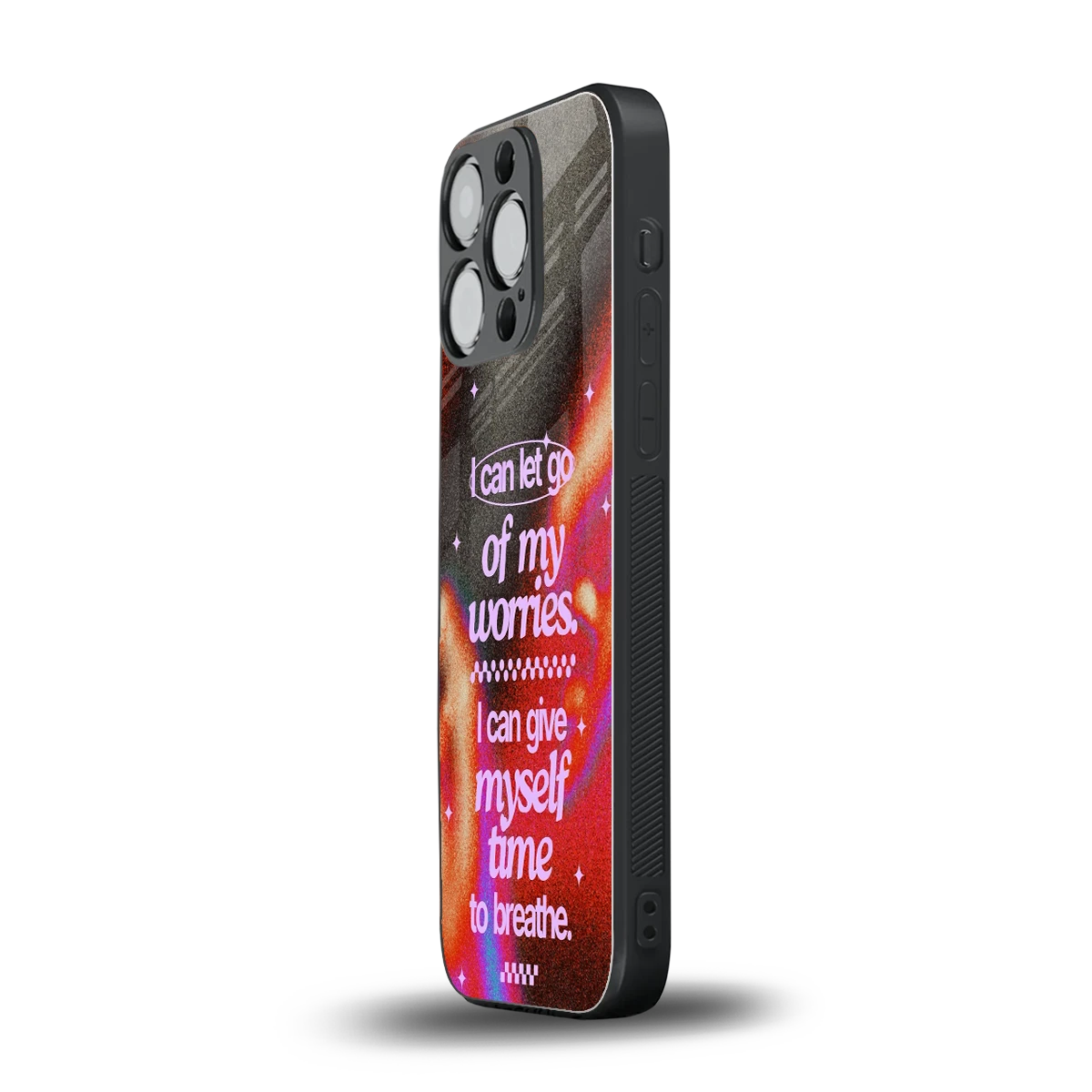 No Worries iphone 13 pro mobile cover | shockproof glass phone case