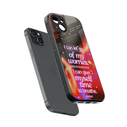 No Worries sleek iphone 15 plus cover with tempered glass back and TPU edges