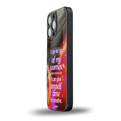 No Worries iphone 16 pro max mobile cover | shockproof glass phone case