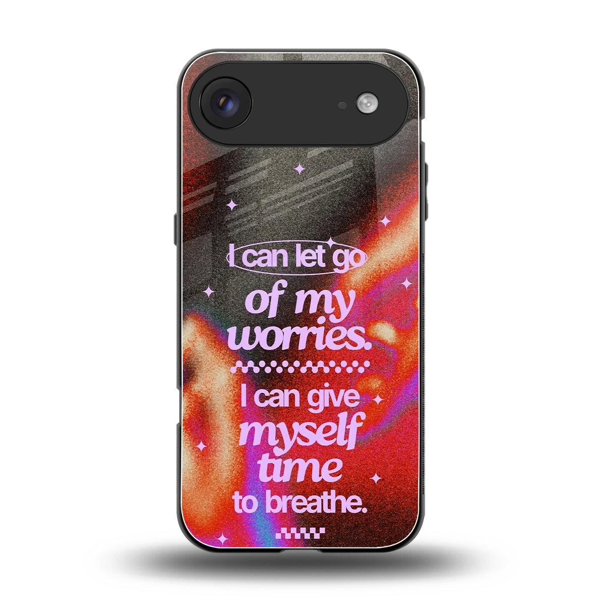 No Worries back phone cover | glass case for iphone air