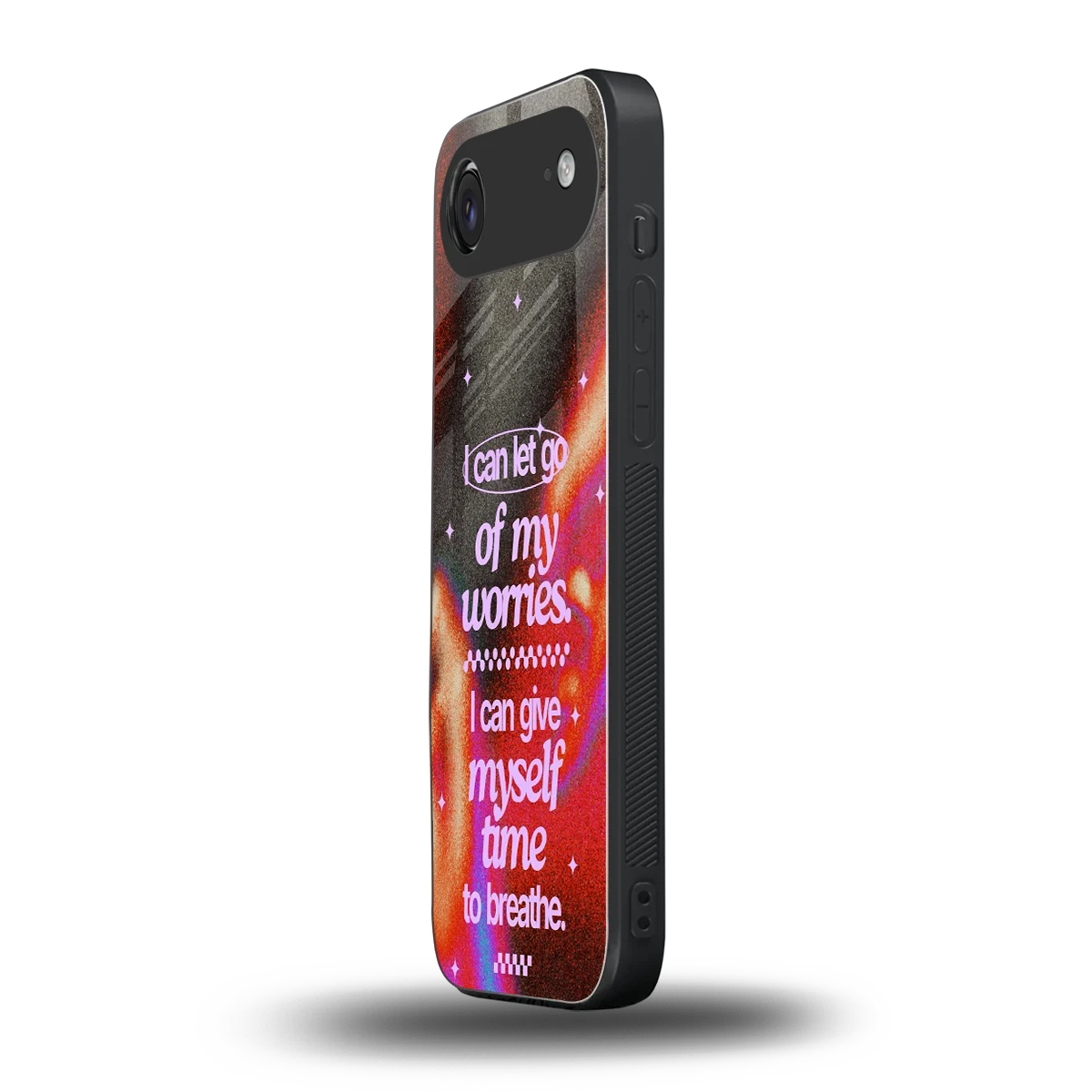 No Worries iphone air mobile cover | shockproof glass phone case