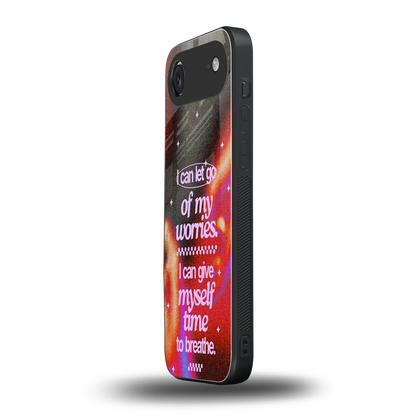 No Worries iphone air mobile cover | shockproof glass phone case