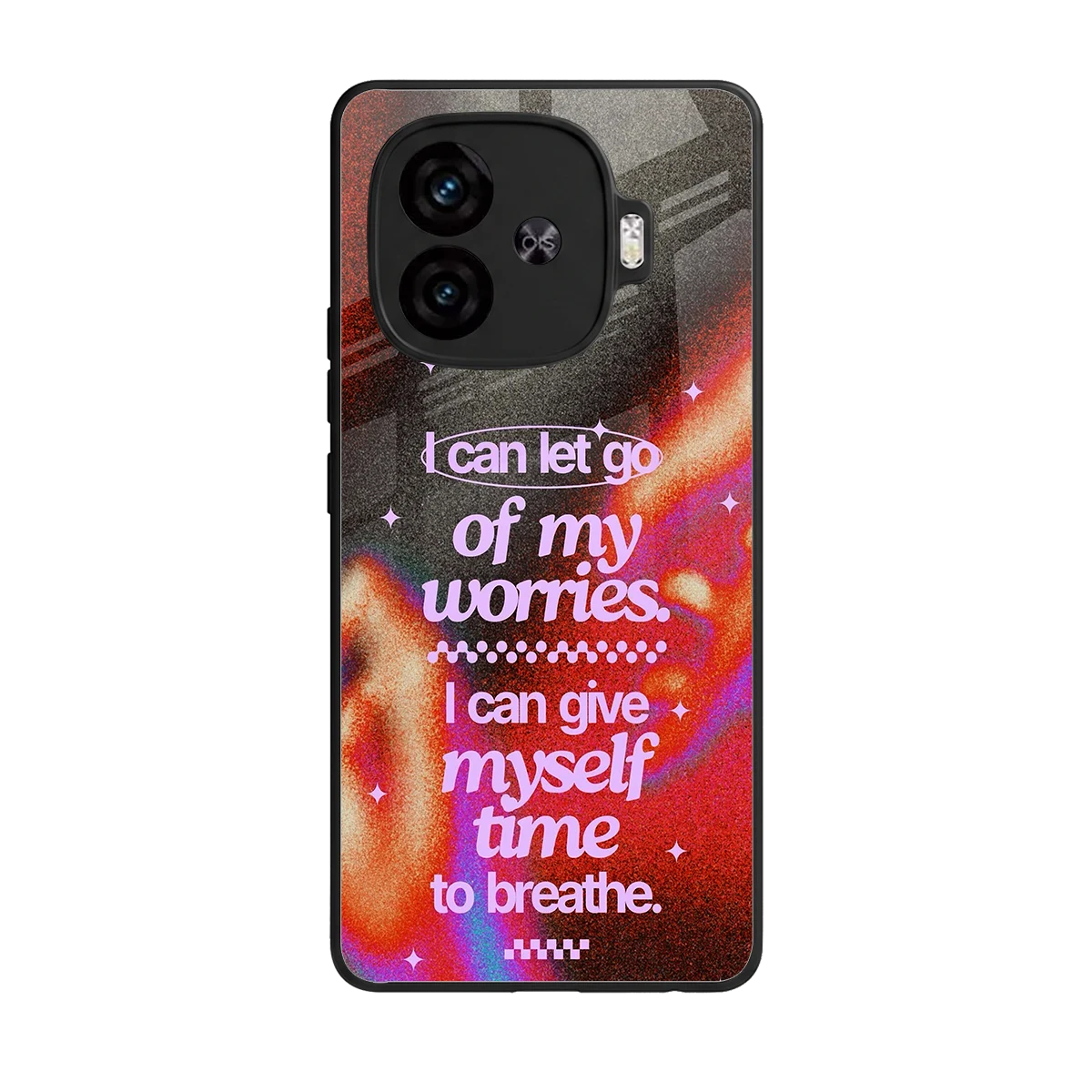 No Worries back phone cover | glass case for iqoo neo 10r 5g