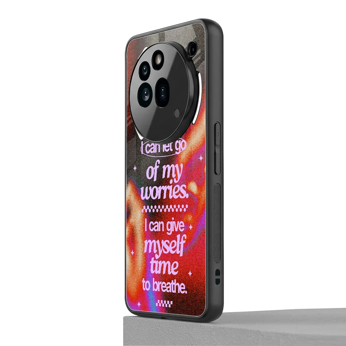 No Worries nothing phone 3a pro mobile cover | shockproof glass phone case