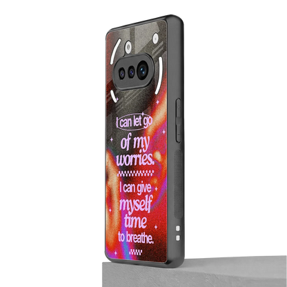 No Worries nothing phone 3a mobile cover | shockproof glass phone case