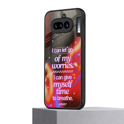 No Worries nothing phone 4a mobile cover | shockproof glass phone case