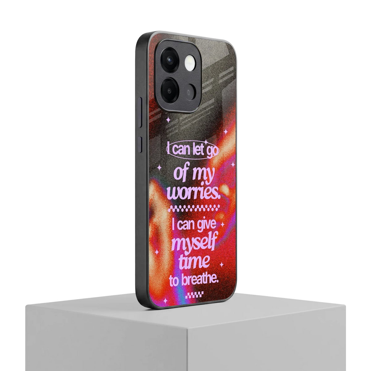 No Worries oneplus 13s mobile cover | shockproof glass phone case