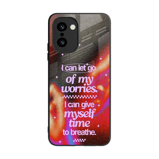 No Worries back phone cover | glass case for oneplus 15r
