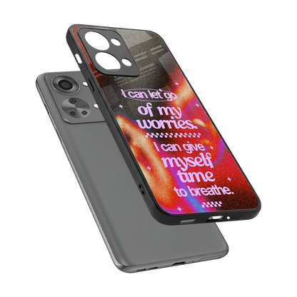 No Worries sleek oneplus nord 2t cover with tempered glass back and TPU edges