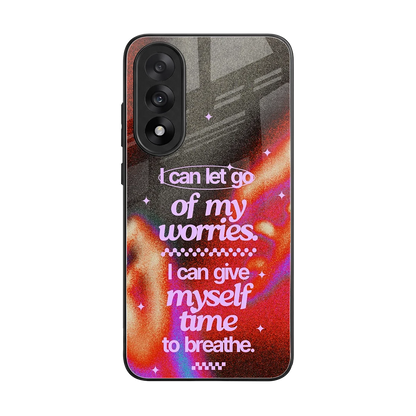 No Worries back phone cover | glass case for oneplus nord 5