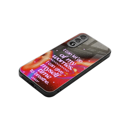 No Worries stylish phone case for oneplus nord 5 | glossy glass and slim fit