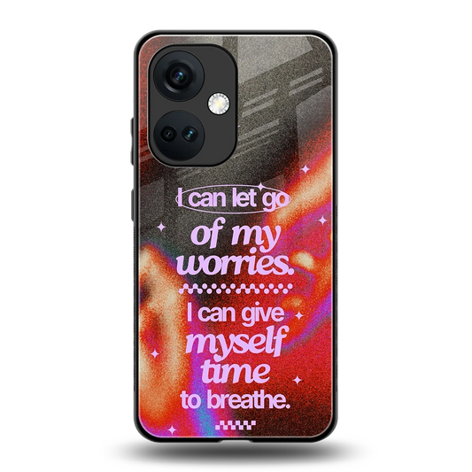 No Worries back phone cover | glass case for oneplus nord ce 3