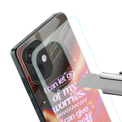 No Worries stylish phone case for oneplus nord ce 3 | glossy glass and slim fit