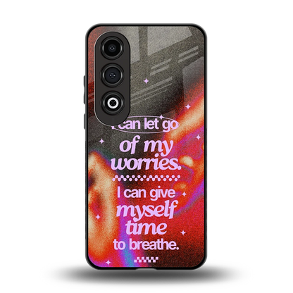 No Worries back phone cover | glass case for oneplus nord ce 4