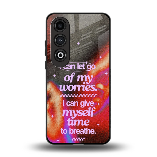 No Worries back phone cover | glass case for oneplus nord ce 4