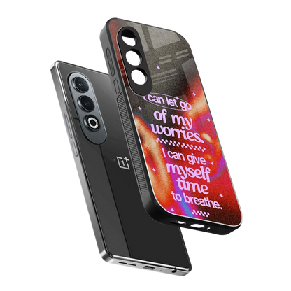 No Worries sleek oneplus nord ce 4 cover with tempered glass back and TPU edges