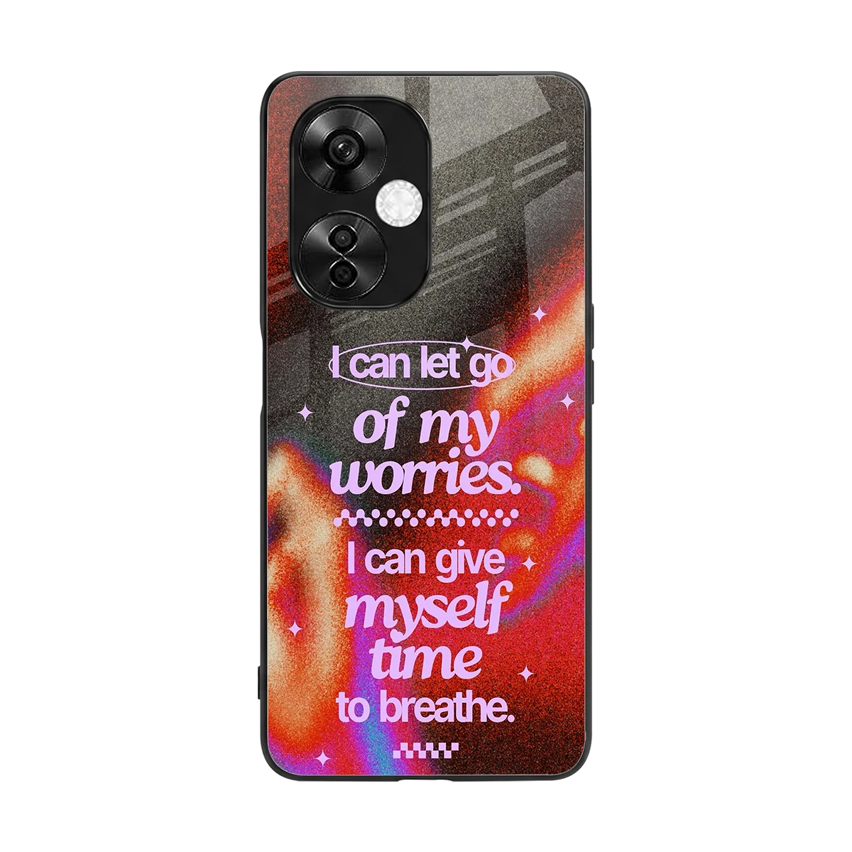 No Worries back phone cover | glass case for oneplus nord ce 3 lite