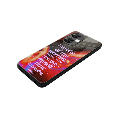 No Worries stylish phone case for oneplus nord ce 3 lite | glossy glass and slim fit