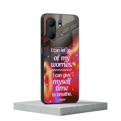 No Worries oppo a5x 5g mobile cover | shockproof glass phone case