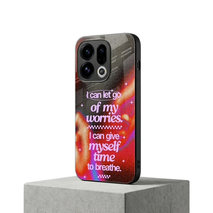 No Worries oppo find x9 mobile cover | shockproof glass phone case