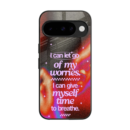 No Worries back phone cover | glass case for google pixel 10