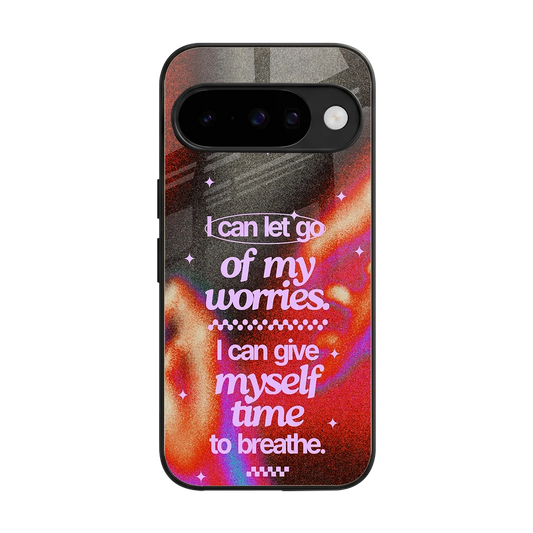 No Worries back phone cover | glass case for google pixel 10
