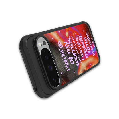 No Worries stylish phone case for google pixel 9 pro | glossy glass and slim fit
