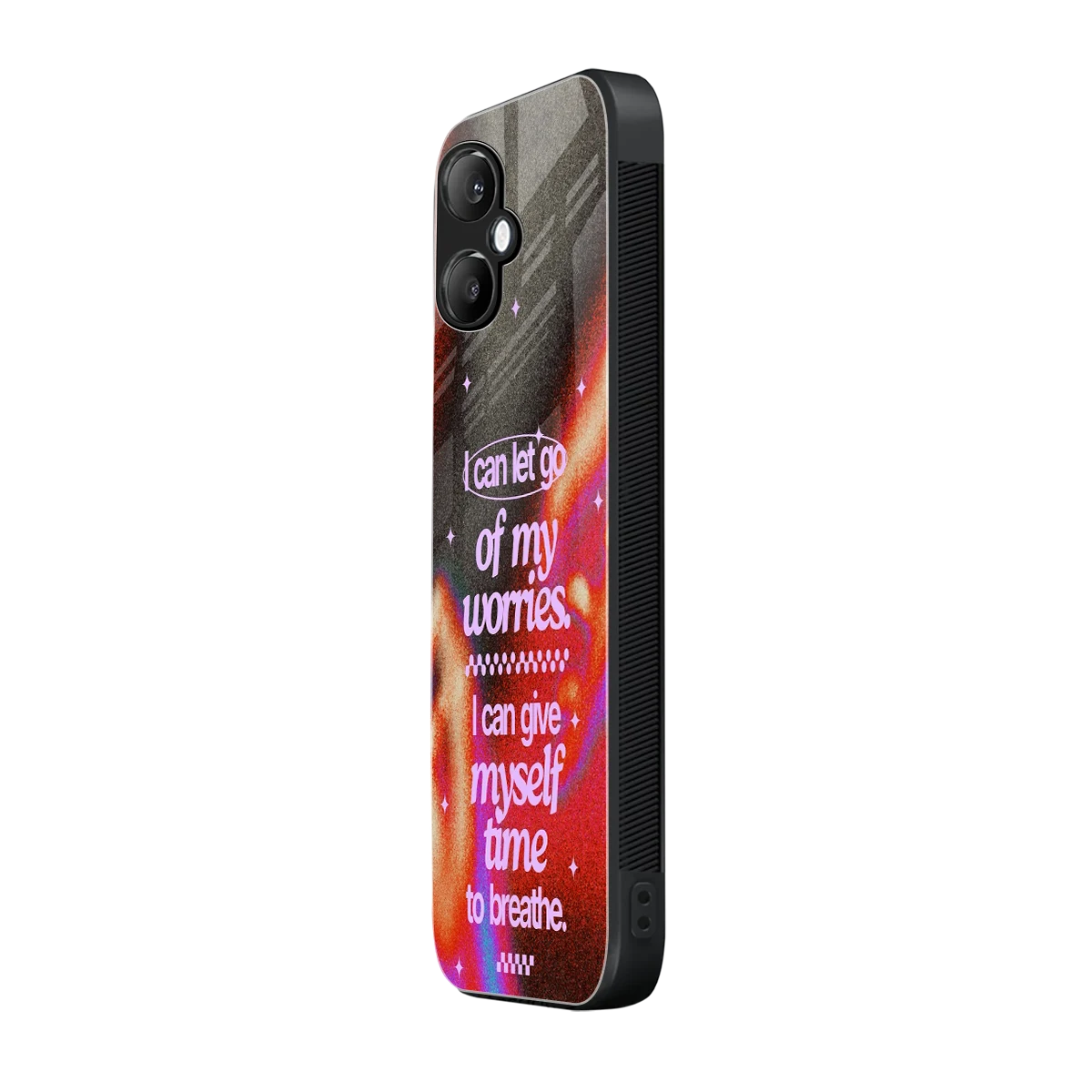 No Worries samsung galaxy a06 5g mobile cover | shockproof glass phone case