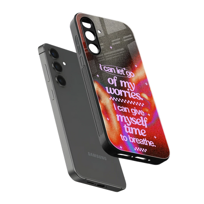 No Worries sleek samsung galaxy a16 5g cover with tempered glass back and TPU edges