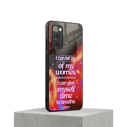 No Worries samsung galaxy s20 fe mobile cover | shockproof glass phone case