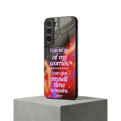 No Worries samsung galaxy s22 mobile cover | shockproof glass phone case
