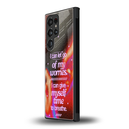 No Worries samsung galaxy s24 ultra mobile cover | shockproof glass phone case