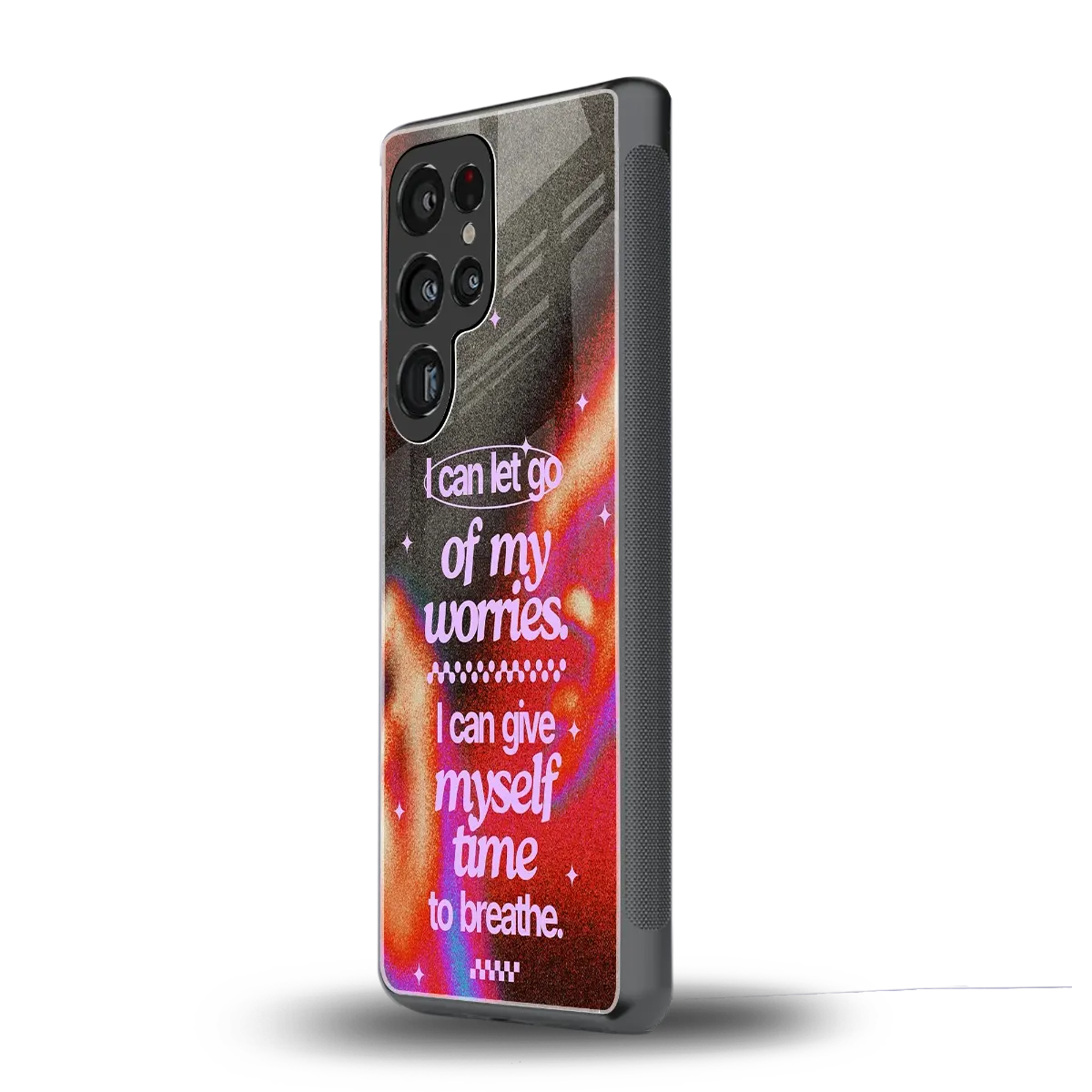 No Worries samsung galaxy s25 ultra mobile cover | shockproof glass phone case