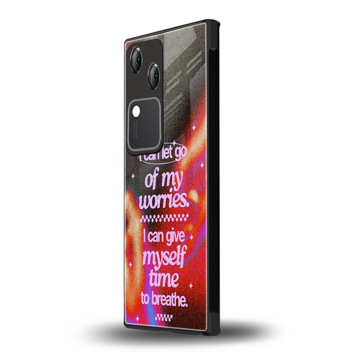 No Worries vivo v30 mobile cover | shockproof glass phone case
