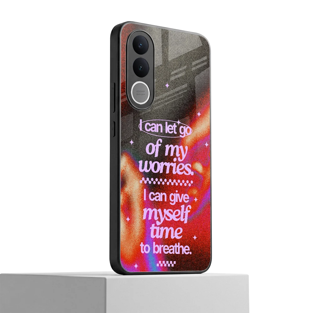 No Worries vivo v70 fe mobile cover | shockproof glass phone case