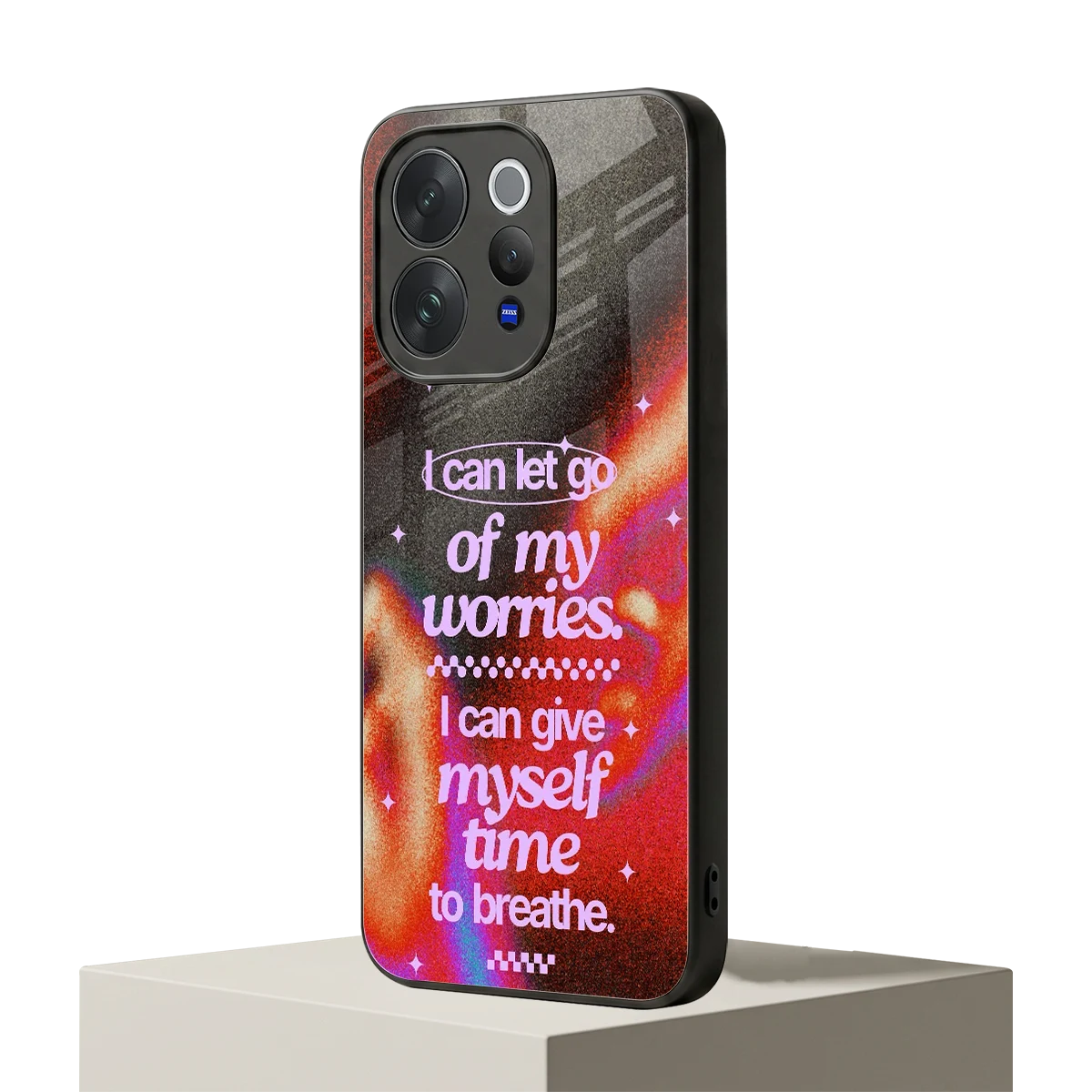 No Worries vivo v70 elite mobile cover | shockproof glass phone case