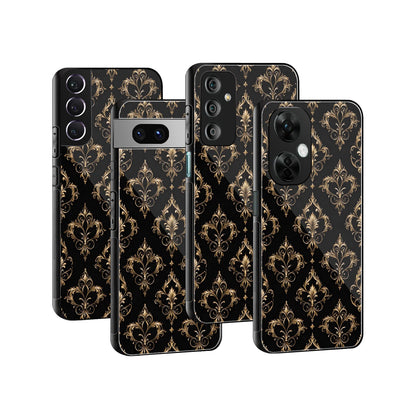 Stylish Glass Back Case for All Smartphones iPhone, Samsung, OnePlus, Pixel, Redmi, Oppo, Vivo, Motorola