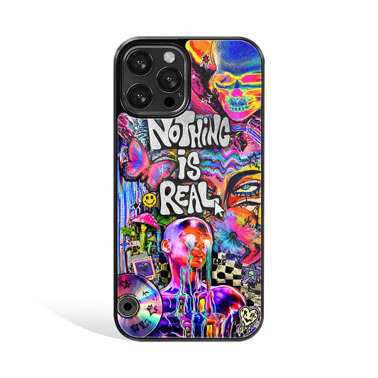 Premium Glass Back Mobile Phone Cover for iPhone, Samsung, OnePlus, Google Pixel, Redmi, Oppo, Vivo & Realme