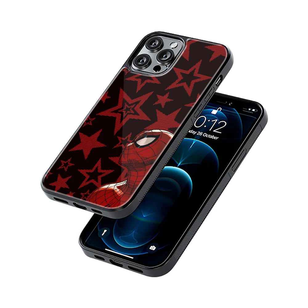 Protective Glass Back Phone Case Compatible with iPhone, Samsung, OnePlus, Pixel & More