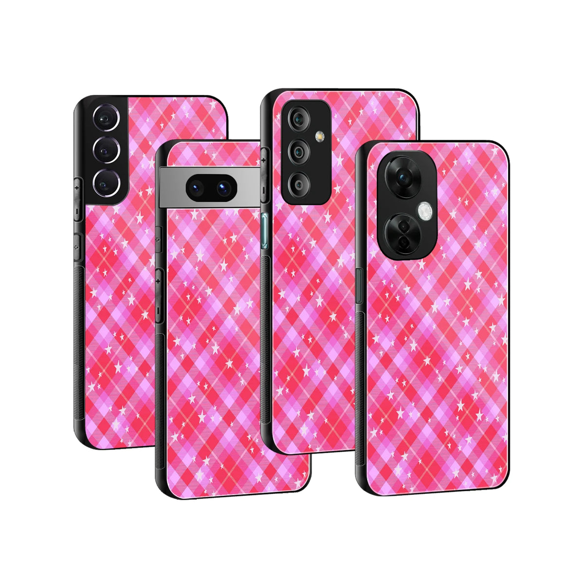 Stylish Glass Back Case for All Smartphones iPhone, Samsung, OnePlus, Pixel, Redmi, Oppo, Vivo, Motorola