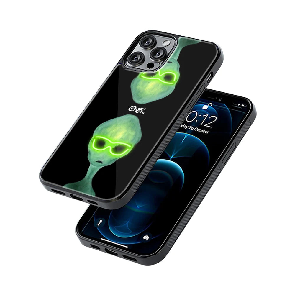 Protective Glass Back Phone Case Compatible with iPhone, Samsung, OnePlus, Pixel & More
