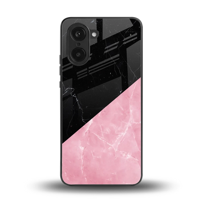 Obsidian Rose back phone cover | glass case for oneplus nord ce5 5g