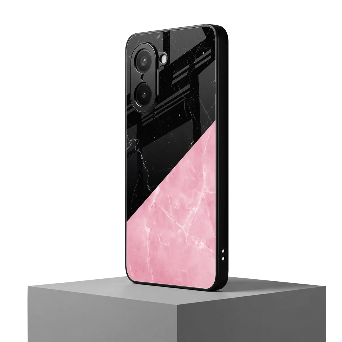 Obsidian Rose oneplus nord ce5 5g mobile cover | shockproof glass phone case