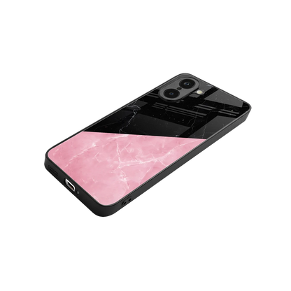 Obsidian Rose stylish phone case for oneplus nord ce5 5g | glossy glass and slim fit