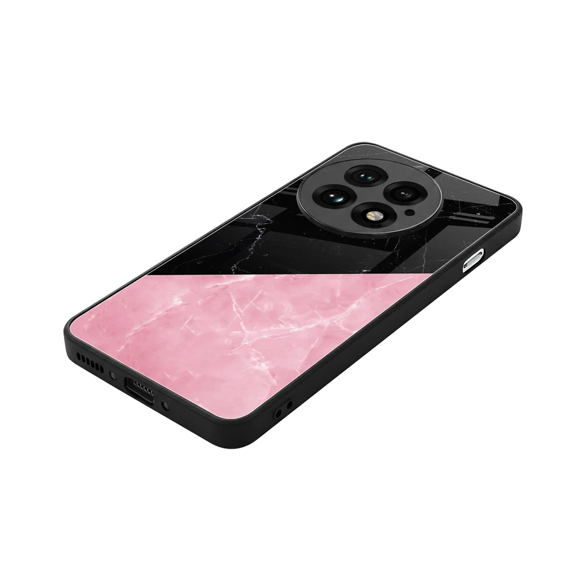 Obsidian Rose stylish phone case for oneplus 13 | glossy glass and slim fit