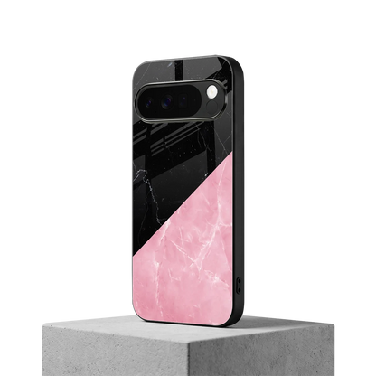 Obsidian Rose google pixel 10 pro xl mobile cover | shockproof glass phone case